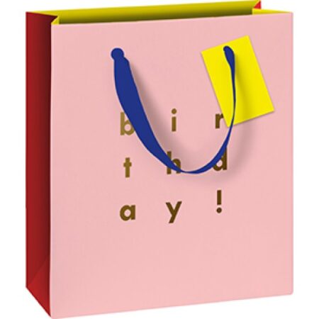 Gift bag 18x8x21cm Benoni d.bl